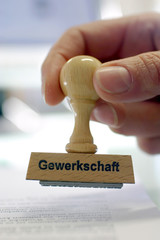 Stempel Gewerkschaft
