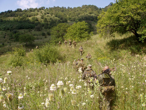 soldiers in chechnya