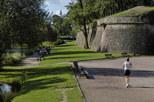 parc de la citadelle &agrave; strasbourg