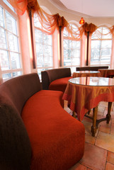 Classic restaurant interior