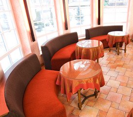 Classic restaurant interior