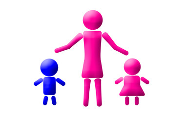 single parent family