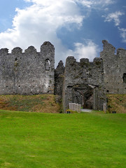 Restormel castle in Cornwall