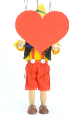 doll and heart