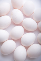 White eggs