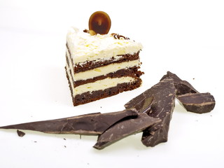 weißer schokoladen kuchen