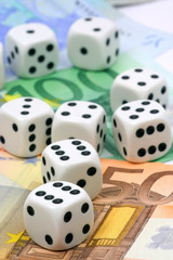 Dices on euro cash
