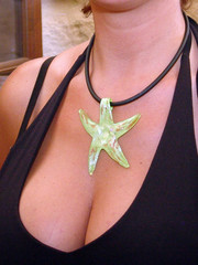 scollatura con stella marina