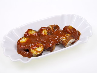 wurst mit curry soße 