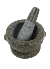 Granite mortar and pestle