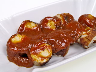 wurst mit curry soße 