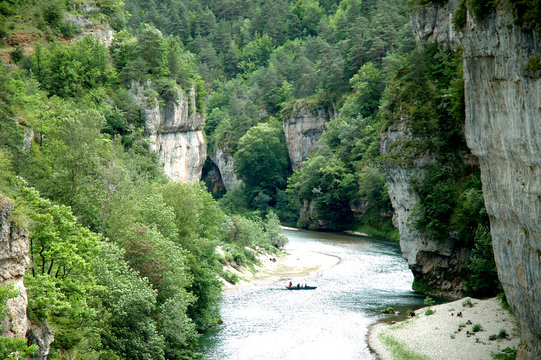 Tarn Gorges - Canyon Near La Malene