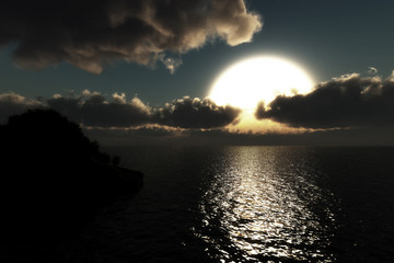 Obraz premium Ocean Sunset