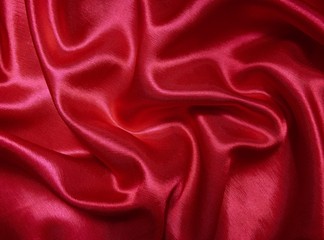 Obraz premium red satin