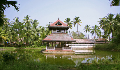 temple complex in kochi, kerala, india - 5779108