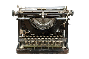 Old vintage type-writer