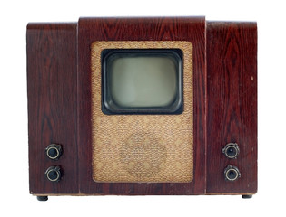Old soviet tv set