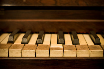 piano touche instrument nostalgie mélodie ancien