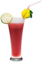 Drink Red-dream - detailed and photorealistic illustration