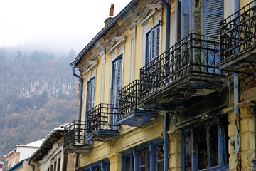 Traditional Building, Kastoria City, Greece