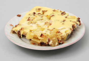 Potatos with minced meat