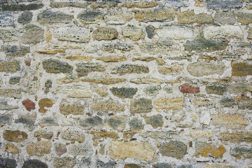 Limestone wall
