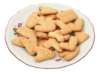 alphabet biscuits