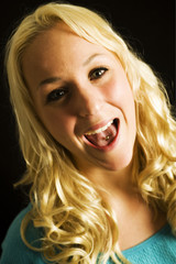 laughing girl
