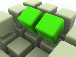 Obraz premium box. 3d