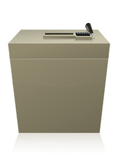 Urne d'élection (reflet)