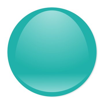 turquoise aqua button 