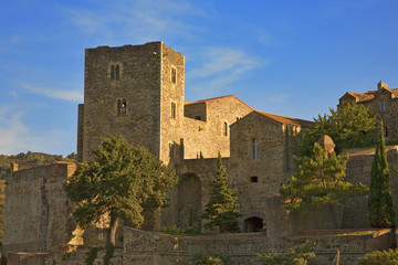 roussillon, côte vermeille : chateau de colliioure