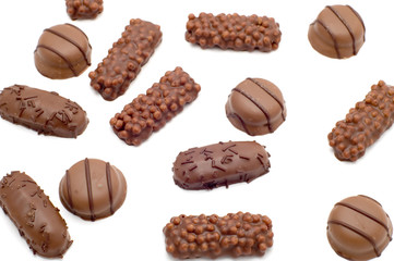 object on white - food - Chocolate candy