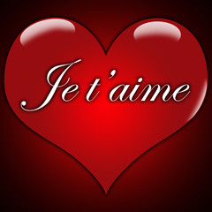 je t'aime