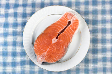 salmon steak 