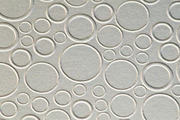 Silver Metallic  Bubbles Background