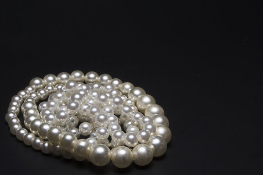 The classic elegance of a string of pearls.