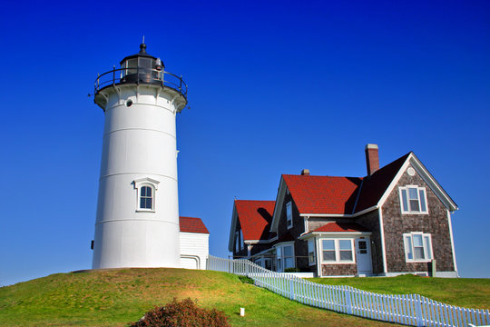 Nobska Lighthouse, USA..