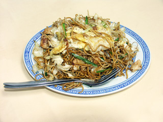 cuisine chinoise : sauté de mines