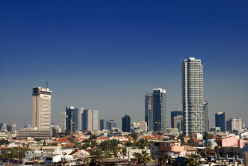 Fototapeta na wymiar Tel Aviv miasto z Izraela