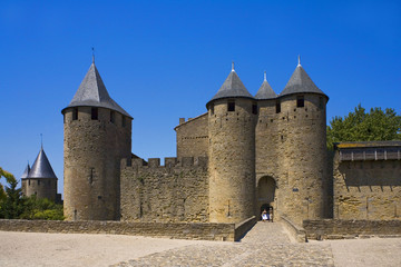 carcassonne : chateau comtal