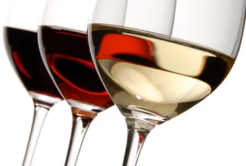 Fotobehang Alcohol Kleuren van wijn
