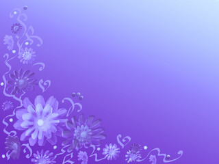 Fototapeta na wymiar Blume,Hintergrund,blau