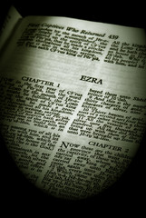  the book of ezra old testament finished in sepia