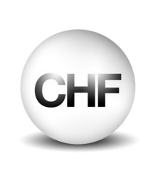 3d Francs Symbol - Switzerland