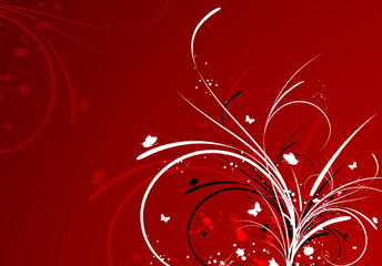 abstract floral background