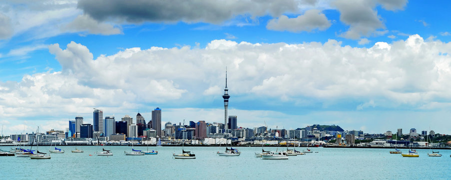 The beautiful Auckland skyline