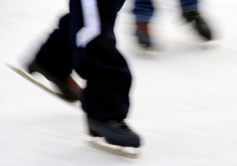 Obraz premium Ice Skating