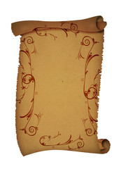 old scroll papyrus background for your messages 