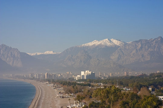 Winter Beach, Turkey